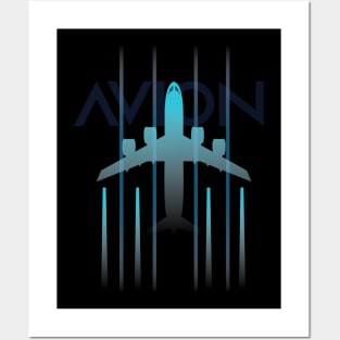 Avion Plane Design Posters and Art